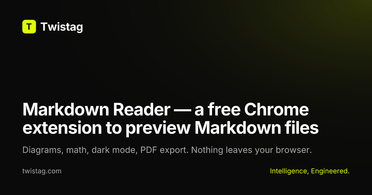 Markdown Reader —